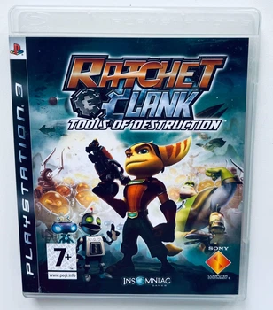 Ratchet & Clank Tools of Destruction, английская версия - диск для PlayStation 3, Б/У