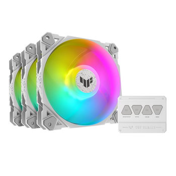 Вентилятор Asus TUF Gaming TF120 ARGB 3IN1 White (459471)
