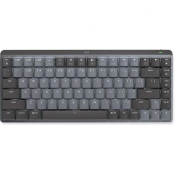 Клавiатура бездротова Logitech MX Mechanical Mini Bluetooth Illuminated Graphite (467162)