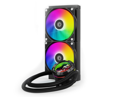 Система водяного охлаждения ID-Cooling Space LCD (514931)