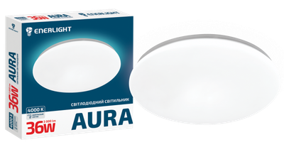 Cвітильник стельовий світлодіодний ENERLIGHT AURA 36Вт 4000К