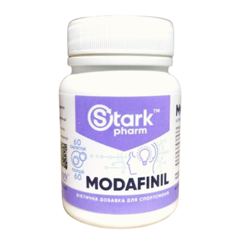 Модафініл Modafinil 100mg - 60 caps