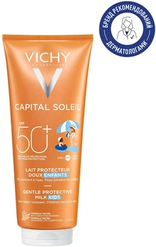 Сонцезахисне молочко Vichy Capital Soleil Milk SPF50 для дітей 300 мл (3337871323639)
