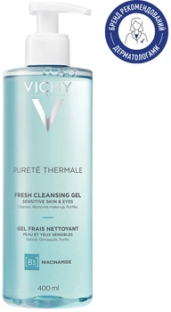 Освежающий гель Vichy Purete Thermal для всех типов кожи 400 мл (3337875862066)