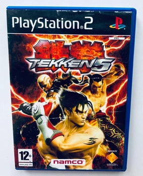 Tekken 5, английская версия - диск для PlayStation 2, Б/У