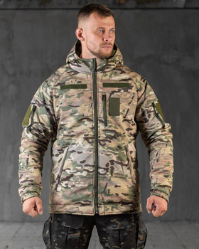 Тактична зимова куртка SoftShell Omni-Heat до -20 XL мультикам (89432)