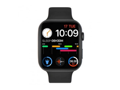 Смарт Годинник BauTech FK99 44 мм Smart Watch Фітнес браслет Чорний (1009-750-01)