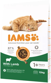 Sucha karma dla kota Iams Vitality Adult Lamb 10 kg (8710255127200)