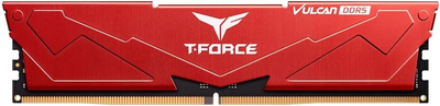 Pamięć RAM Team Group DDR5-6000 32768MB PC5-48000 T-Force Vulcan Red (FLRD532G6000HC38A01)