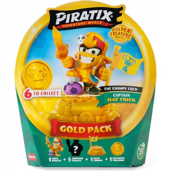 Золотий набір Piratix The Wild Crew + Captain King Roar 6 фігурок (PPX1B616IN00)