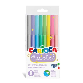 Фломастеры Carioca Pastel 8 цветов (43032) (10-585147)