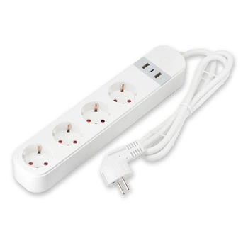 Розумний подовжувач, мережевий фільтр Tervix Pro Line WiFi Power Strip 423421