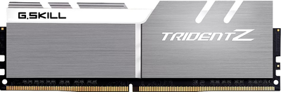 Pamięć RAM G.Skill DDR4-4000 65536MB PC4-32000 (Kit of 8x8192) Trident Z Siver (F4-4000C18Q2-64GTZSW)