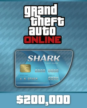 Дополнение Grand Theft Auto Online: Tiger Shark Cash Card для ПК (Ключ активации Rockstar)