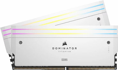 Оперативна пам'ять Corsair DDR5-6600 98304MB PC5-52800 (Kit of 2x49152) Dominator Titanium RGB (CMP96GX5M2B6600C32W)