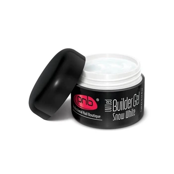 Моделюючий гель для нігтів PNB UV/LED Builder Gel Snow White 5 мл