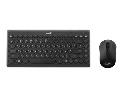 Клавиатура и мышь беспроводная Genius LuxeMate Q-8000 Black (31340013414)