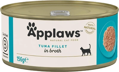 Консервы для котов Applaws Tuna Fillet in Broth с тунцом 156г