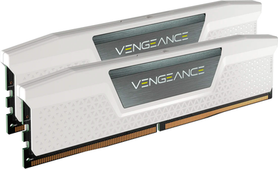 Pamięć Corsair DDR5-6000 32768MB PC5-48000 (Kit of 2x16384) Vengeance White (CMK32GX5M2D6000C36W)