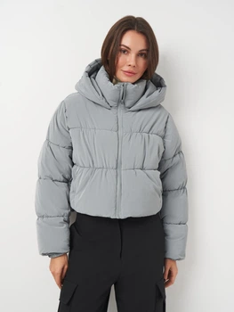 Куртка женская Zara 4391/700 S Серая (04391700811024) – Брендовая