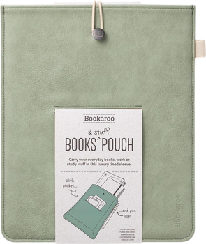 Pokrowiec na e-booka Bookaroo Book and Stuff Pouch A6 Oliwkowy (5035393433352)