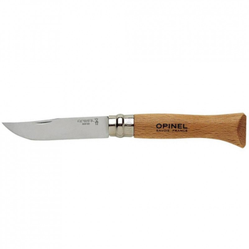 Нож Opinel №6 Inox VRI, без упаковки (123060) (232482)