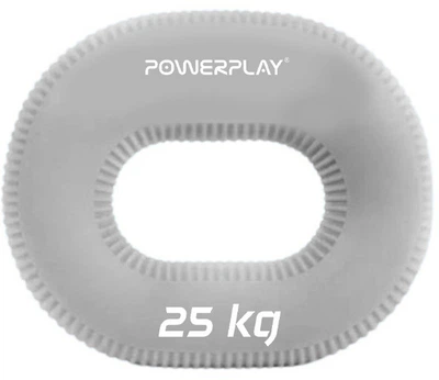 Эспандер кистевой силиконовый PowerPlay PP-4336 Hand Grip Large 25 кг Серый (PP_4336_Grey_25kg)