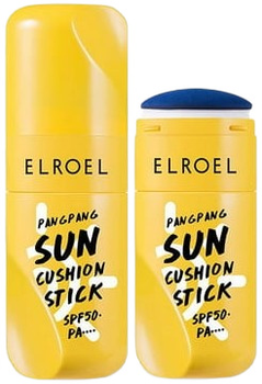 Крем солнцезащитный для лица Elroel Solare Cushion SPF 50 в стике 11 г (8809085106247)