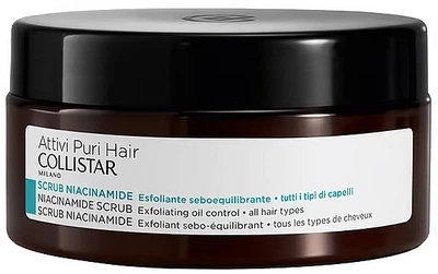 Скраб для очищения кожи головы - Collistar Attivi Puri Hair Niacinamide Scrub Exfoliating Oil Control 250ml (1330010-20314562)