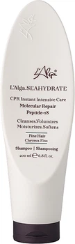 Зволожуючий шампунь з пептидами для тонкого волосся - L'Alga Seahydrate CPR Shampoo Peptide-18 200ml (1395070-21099957)