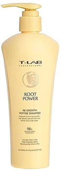 Шампунь для росту волосся з пептидами - T-Lab Professional Root Power