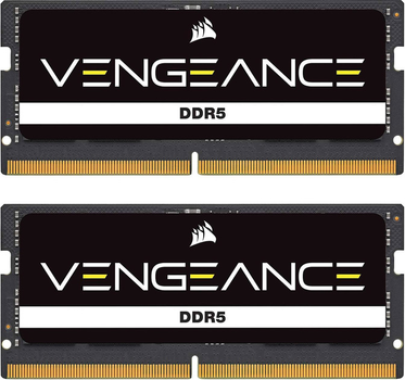 Pamięć RAM Corsair SODIMM DDR5-5200 65536MB PC5-41600 (Kit of 2x32768) Vengeance (CMSX64GX5M2A5200C44)