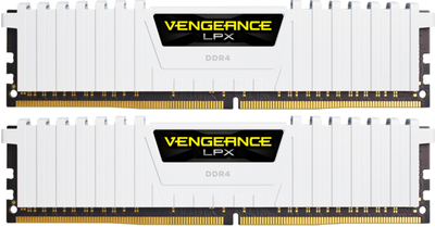 RAM Corsair DDR4-3000 16384MB PC4-24000 (Kit of 2x8192) Vengeance LPX White (CMK16GX4M2D3000C16W)