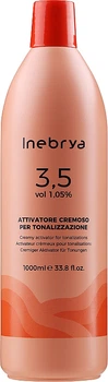 Крем-активатор для тонирования Inebrya Creamy Activator for Tonalizations 3.5 Vol 1.05% 1 л (8033219164616)