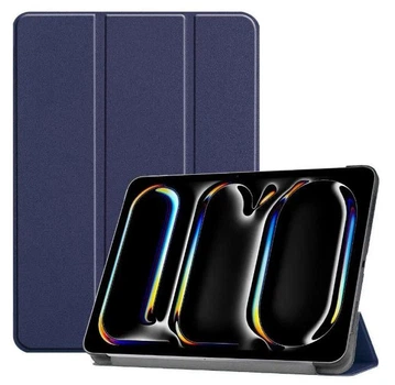 Чехол Smart Case на Apple iPad Pro 11 2024 (11") / чехол для планшета с функцией подставки / (dark blue)