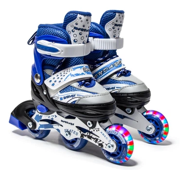 Детские ролики для самых маленьких "Happy Sport". BLUE. Размер 27-30