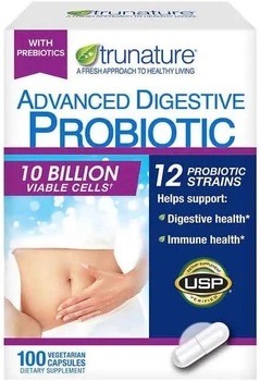 Пробіотики True Nature Advanced Digestive Probiotic 100 капсул