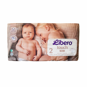 Підгузники Libero Touch 2 (3-6 кг) 47 шт