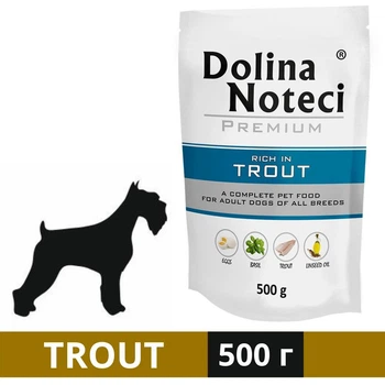 Влажный корм Dolina Noteci Premium для собак с форелью 500 г (5902921300854)