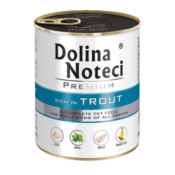 Корм вологий Dolina Noteci Premium для собак з фореллю 800 г (5902921300083)