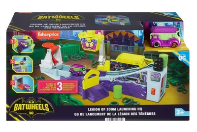 Ігровий набір Fisher-Price Batwheels Legion of Zoom Launching HQ HNP07 (194735146659)