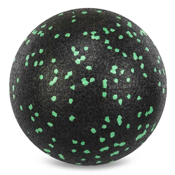 Мяч массажный для мфр и самомассажа Zelart 1138 диаметр 12см Black-Green