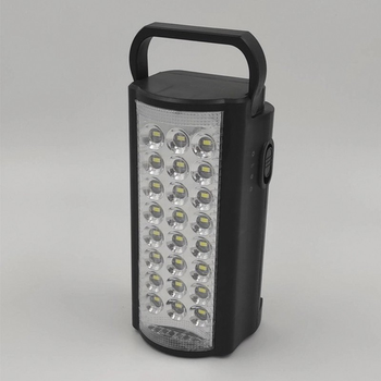Переносний ліхтар з повербанком на 24 Led Almina Чорний 2606 L 00608788