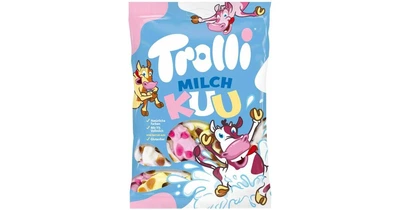 Жувальні цукерки мармелад Trolli Milch Kuh 150г. корівки