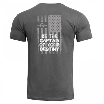 Футболка Pentagon Ageron «American Flag» Wolf Grey XL