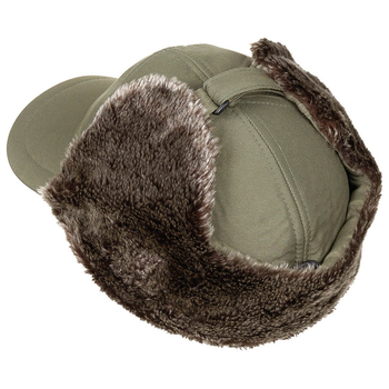 Бейсболка зимова Winter Cap Trapper Олива