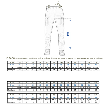 Штани тактичні Pentagon Hydra Чорні US 46/34