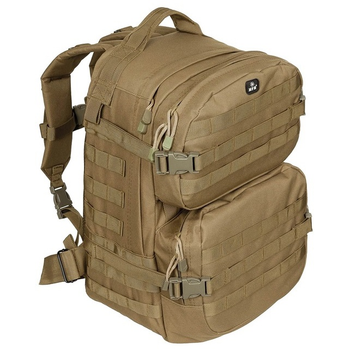 Рюкзак тактический MFH «Assault II» 40L Coyote Tan