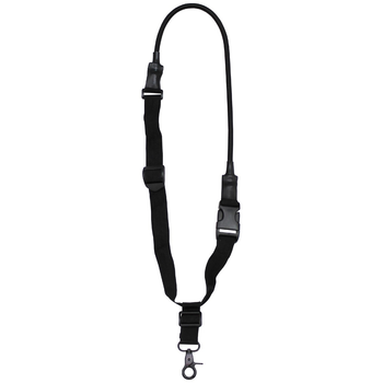 Ремень для оружия 1-точка MFH Bungee Sling Black