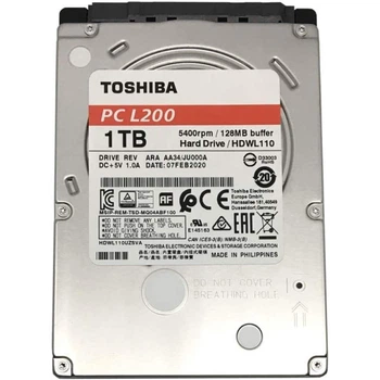 Накопичувач HDD 2.5" SATA 1.0TB Toshiba L200 5400rpm 128MB (HDWL110)_Refurbished